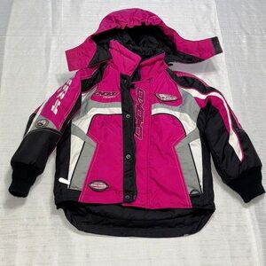Kids Pink and Black Jacket